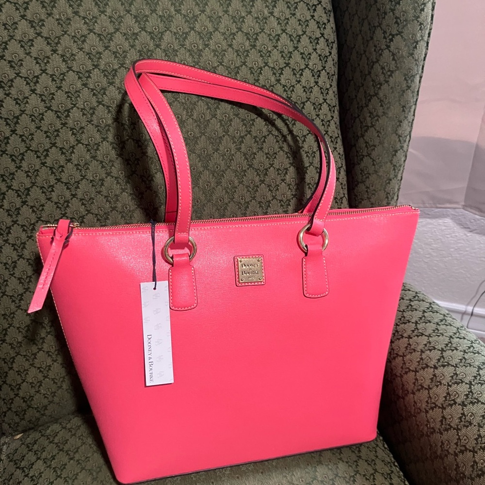 Dooney & Bourke Vibrant Pink Tote